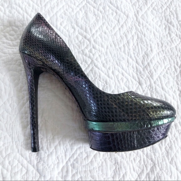 Brian Atwood Ferguson Iridescent Snake Ski… - Picture 12 of 13